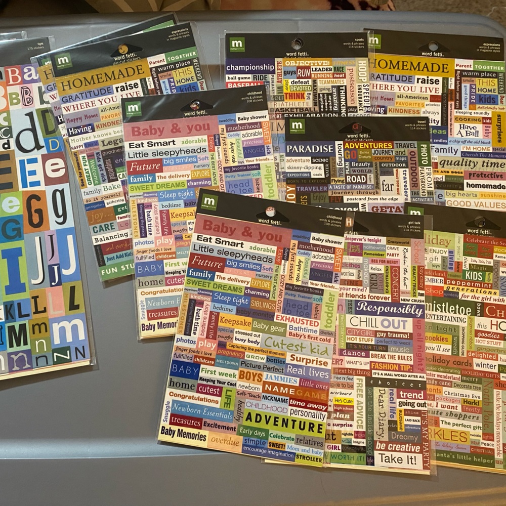Scrapbook lot